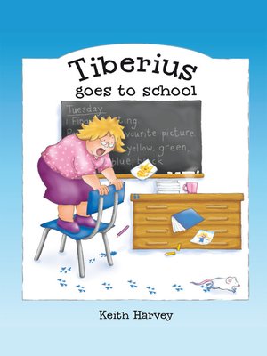 cover image of Tiberius goes to School